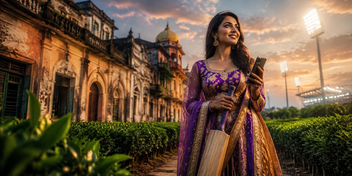 রাজশাহীর চা বাগানে ক্রিকেট বেটিং দৃশ্য